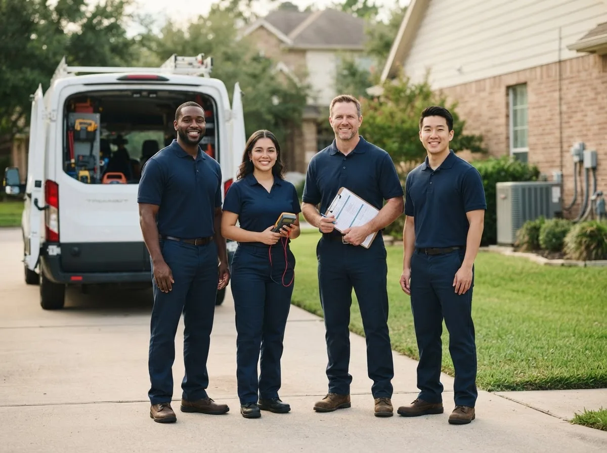 Certified HVAC technician near La Fontaine, IN